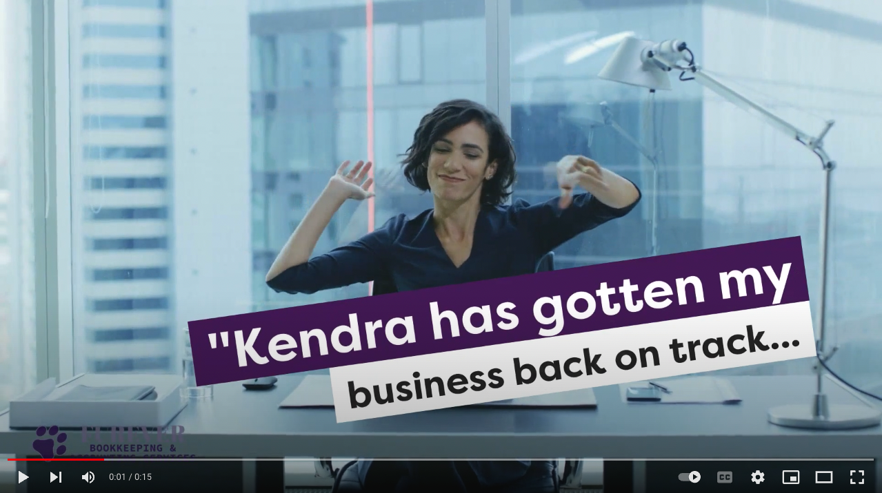 Kendra has Gotten My Business Back on Track - Furever Bookkeeping Review