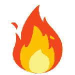 Flame GIF for Reconciliation Clean Up